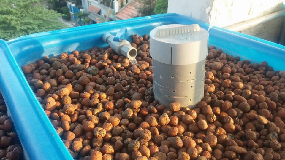 Sỏi nhẹ Aquaponics đất sét nung Aquaponics